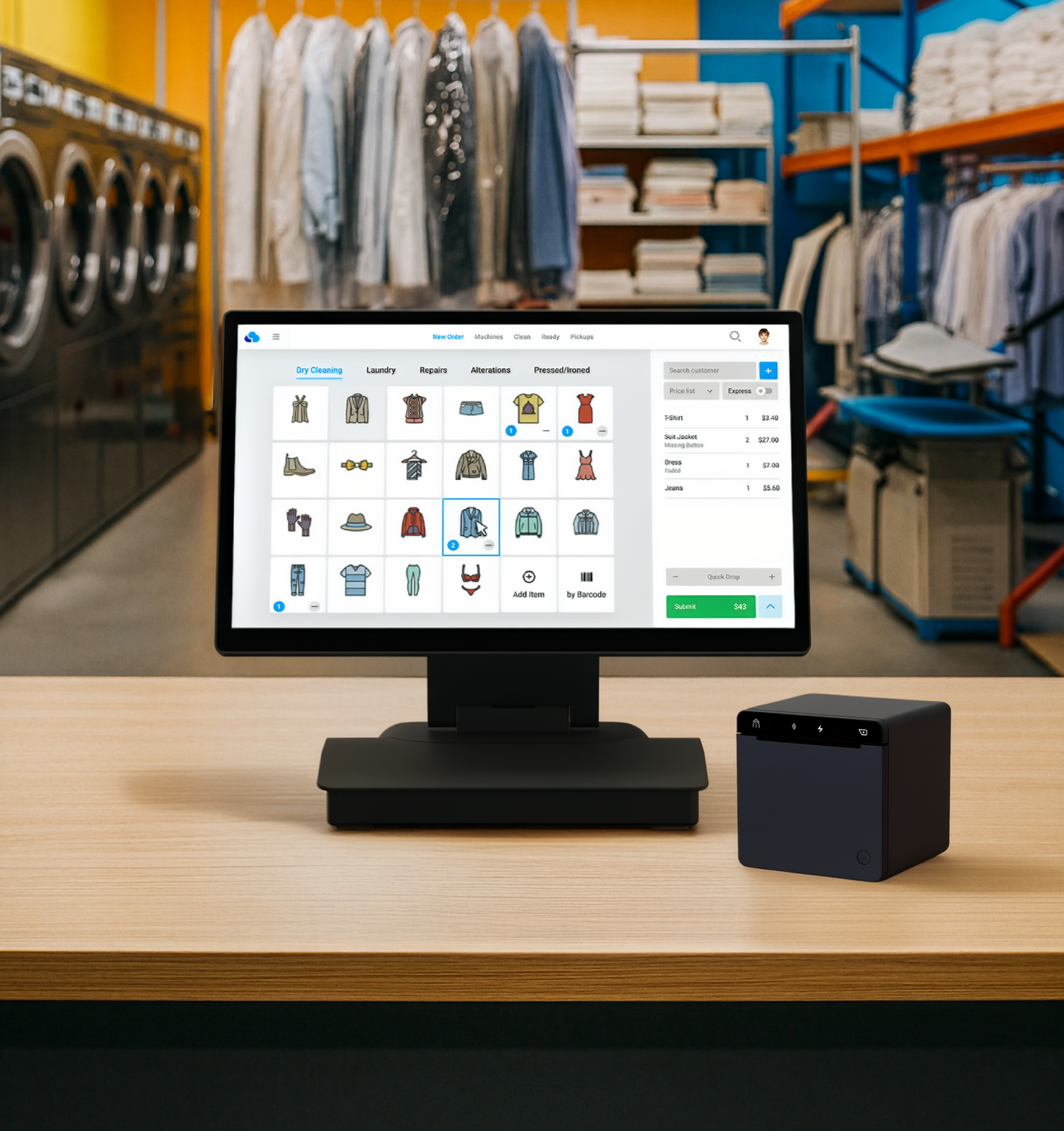 CleanCounter and Receipt Printer Bundle