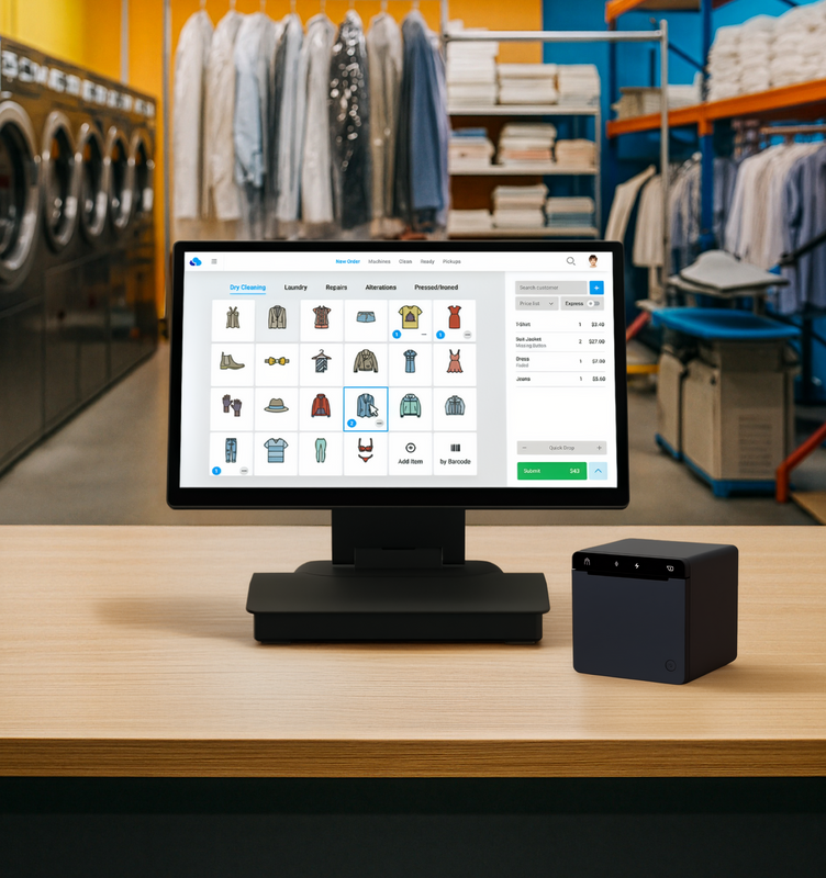 CleanCounter and Receipt Printer Bundle