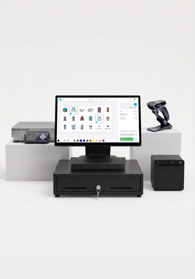 CleanCloud Wash Dry Fold POS Bundle
