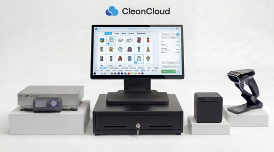 CleanCloud Wash Dry Fold POS Bundle