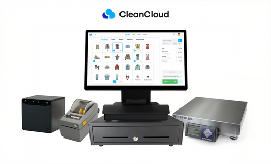 CleanCloud Wash Dry Fold POS Bundle
